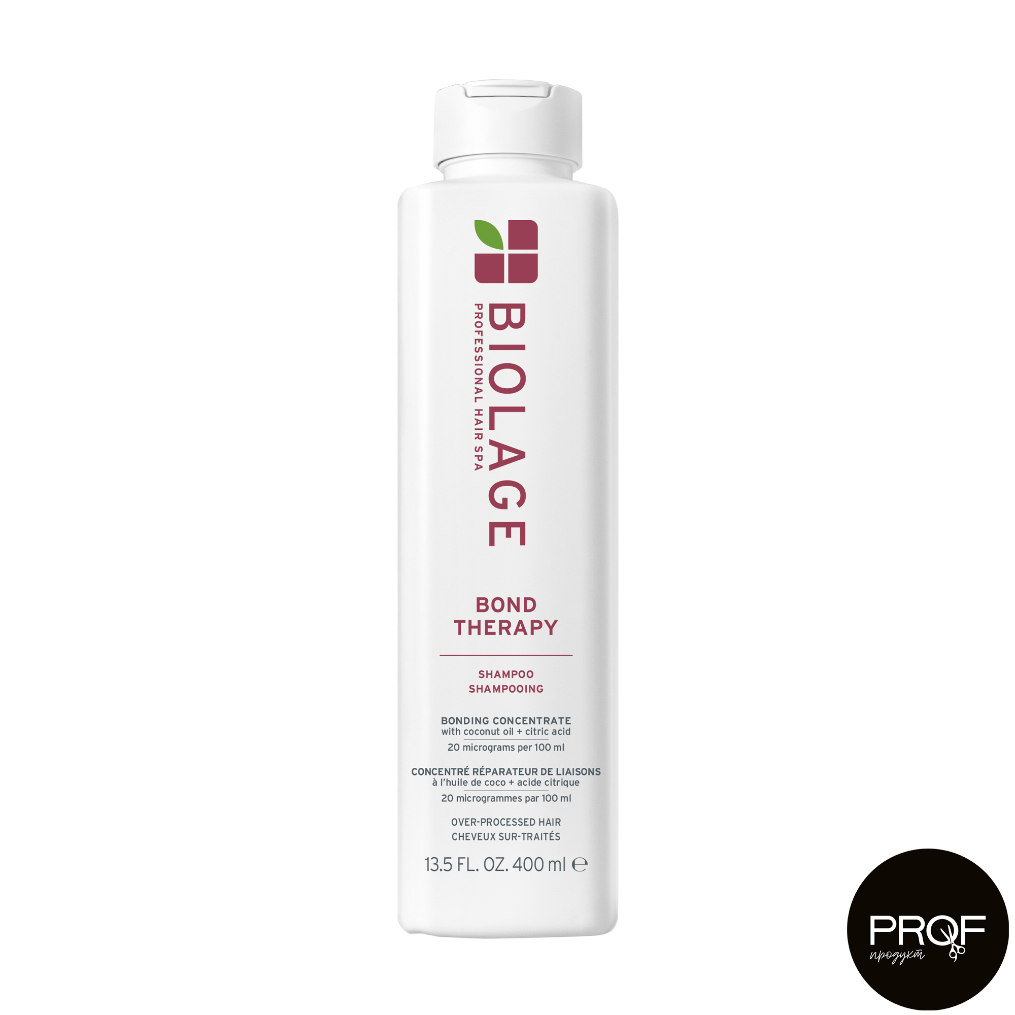 Шампунь Biolage Professional Bond Therapy Shampoo для хімічно пошкодженого волосся, 400 мл